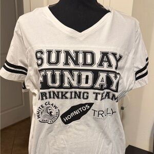 Women's White Short Sleeve Tee